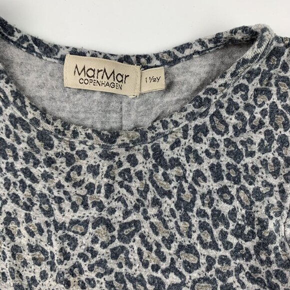 MarMar Copenhagen Skirted Leopard Print Onesie - Picture 8 of 10